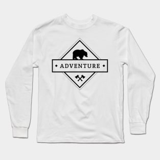 Adventure Awaits - Outdoor and Camping Lover Long Sleeve T-Shirt